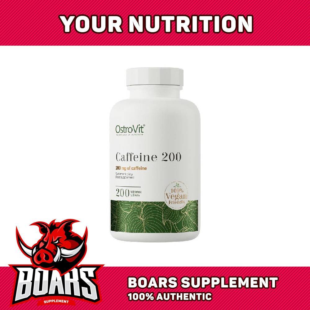 Tăng Cường Tập Trung, Hỗ Trợ Tỉnh Táo Cùng Ostrovit Caffeine 200mg (200 Viên)
