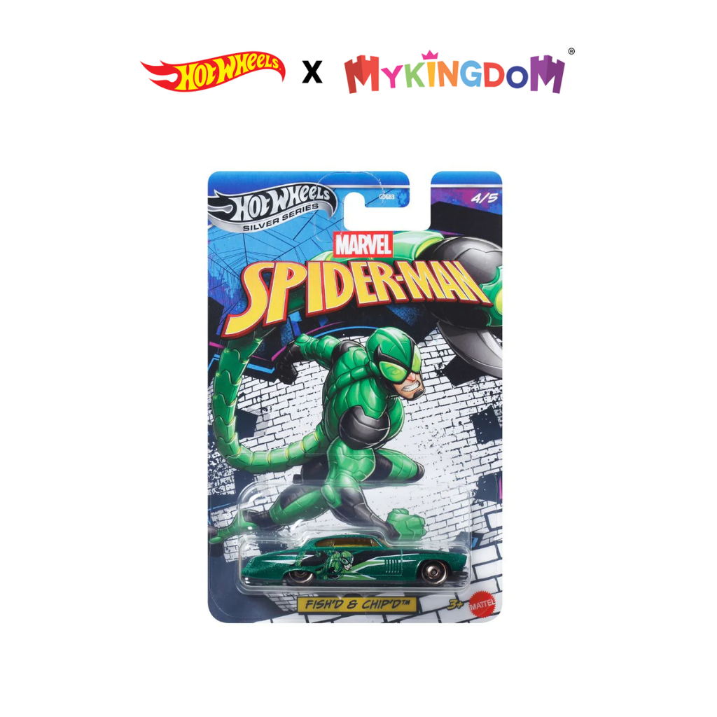 Đồ Chơi Siêu Xe Chủ Đề Entertainment - Fishd & Chipd HOT WHEELS JKX28/GDG83