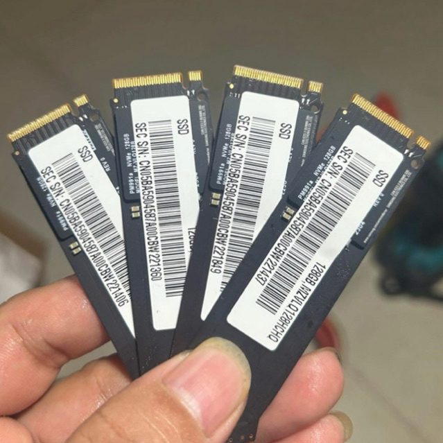 Nvme 128gb PM991a mã 2280 hàng new mơi lướt vài giờ