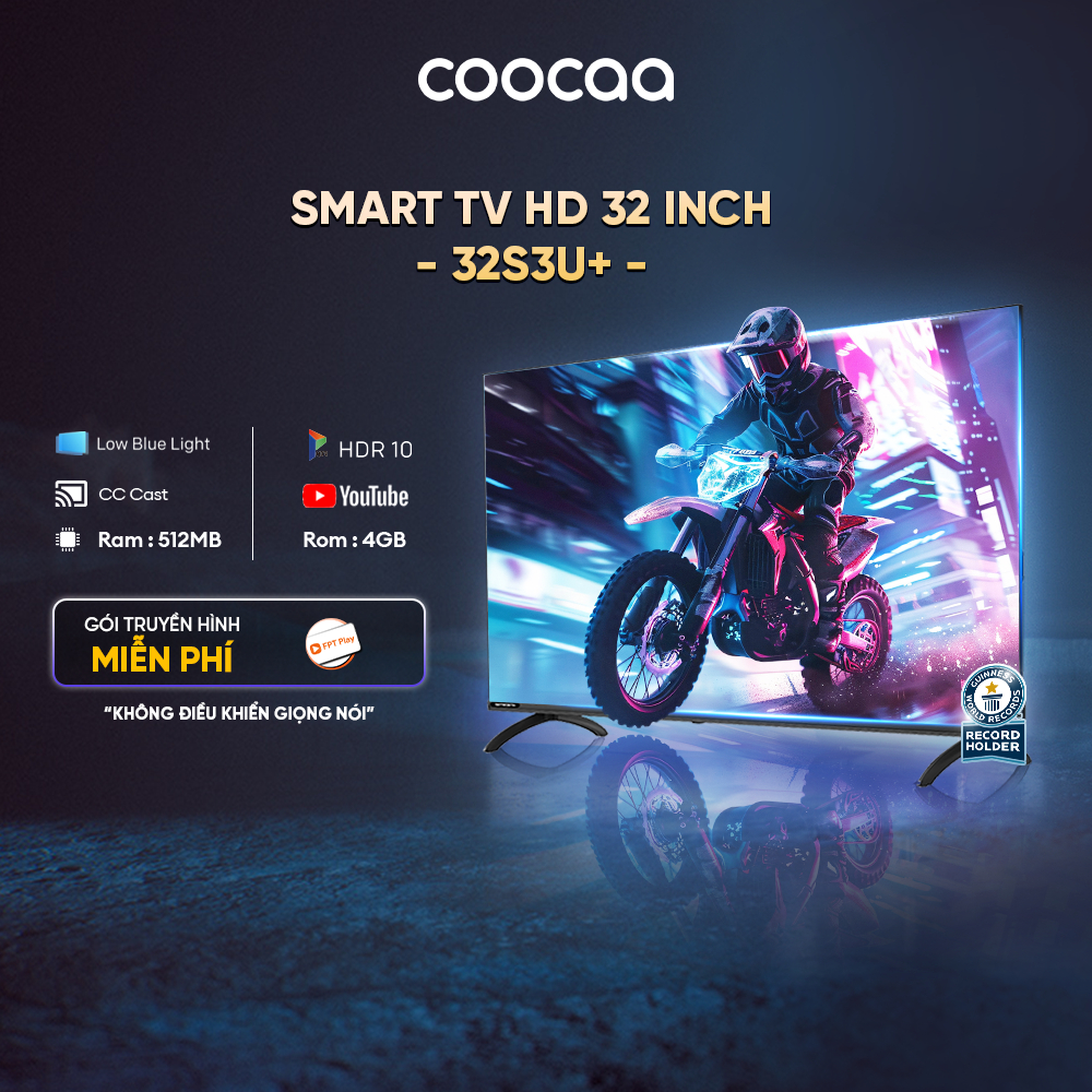 Smart TV HD Coocaa 32 Inch Wifi - Model 32S3U+ | BigBuy360 - bigbuy360.vn