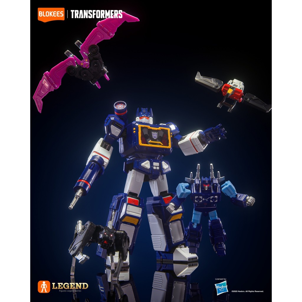 [Hàng Sẵn] Mô Hình Lắp Ráp Blokees - Transformers Action Edition 03 - Soundwave G1