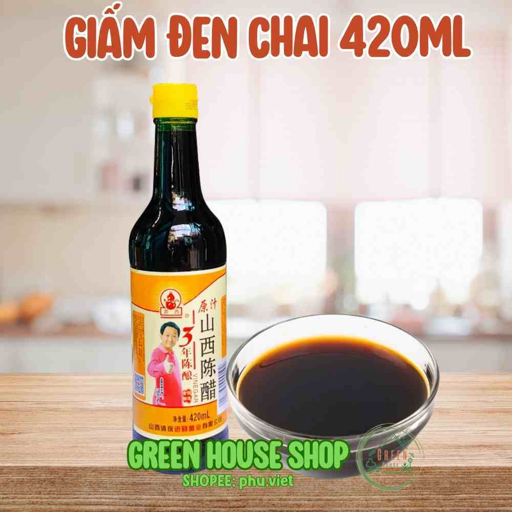 10 Chai Giấm Đen Trung Quốc (Giấm Trần)