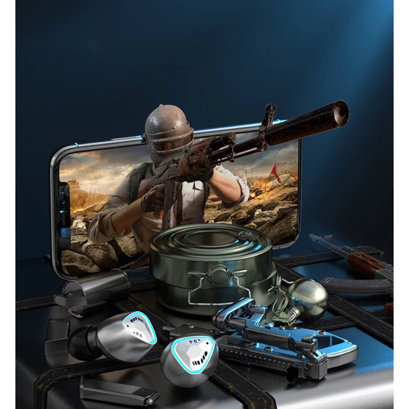 Tai Nghe Bluetooth M45  Pro Gaming phiên bản cao cấp, âm thanh tốt, độ trễ thấp, pin trâu 4-5 tiếng