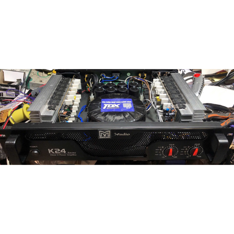 Cục Đẩy 2 Kênh K24 Series. 32 Sò. 3000W
