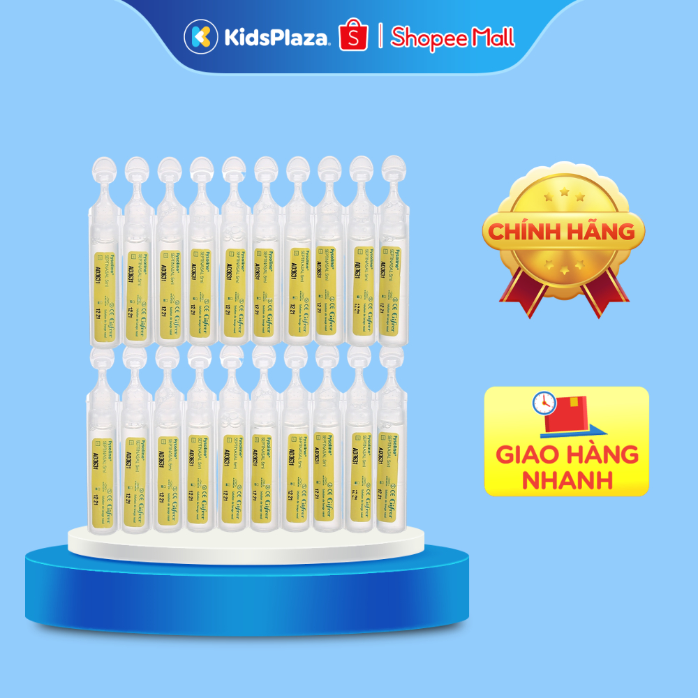 Nước muối sinh lý Fysoline vàng 5ml 20 tuýp