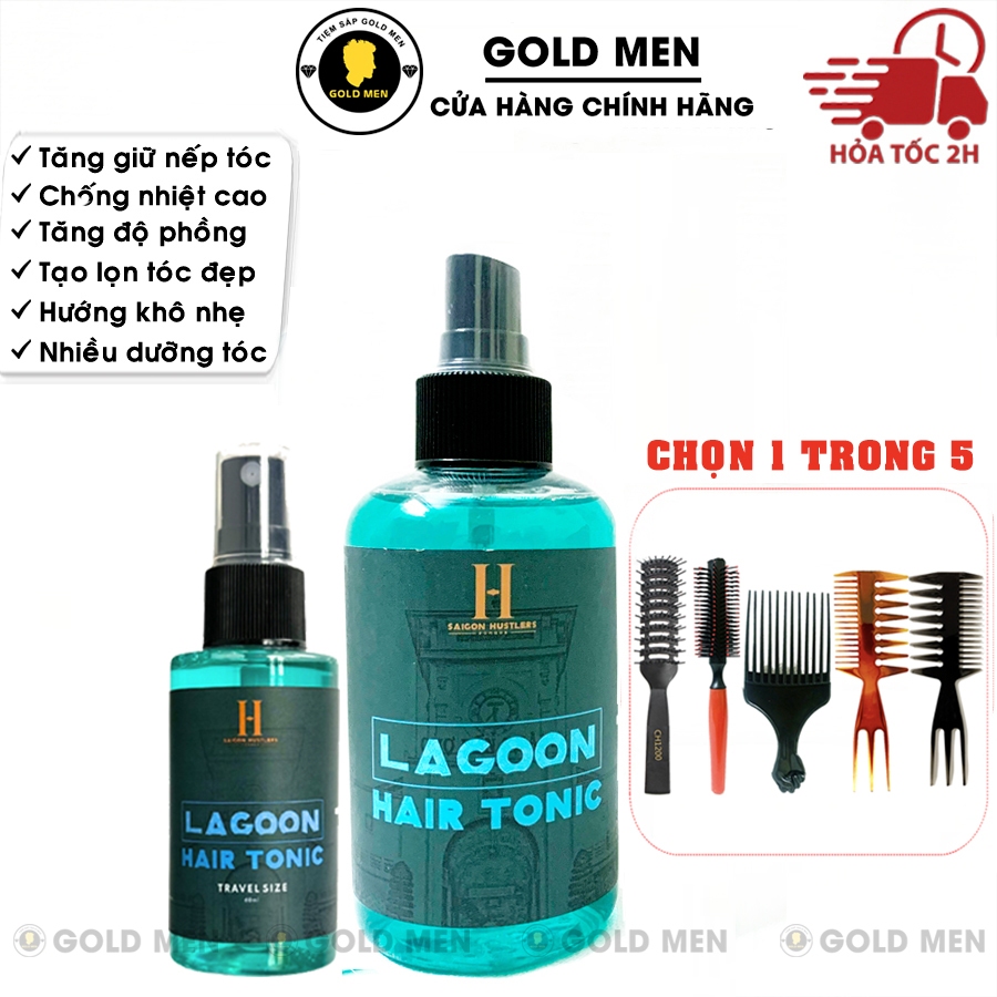 Xịt tạo phồng Lagoon Hair Tonic + Tặng quà [By Saigon Hustlers]