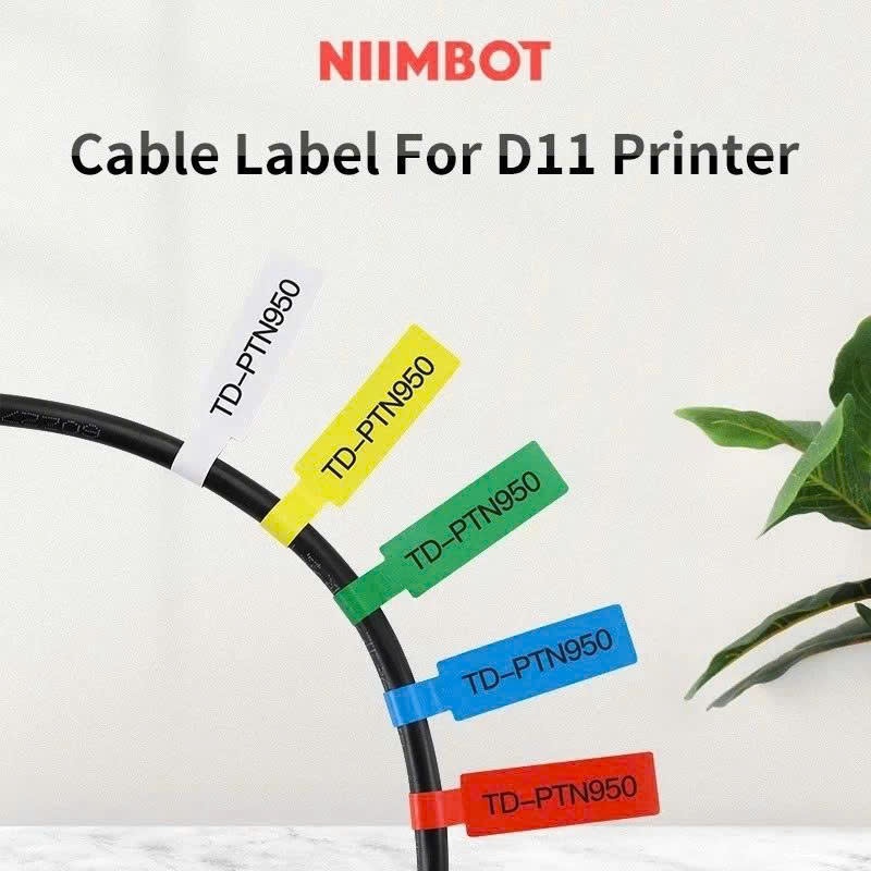 Nhãn in dán cáp dùng cho các dòng máy in Niimbot D110/D11/D101