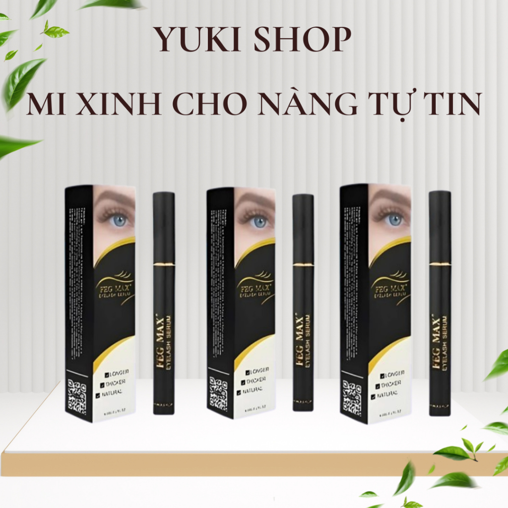 ( SỈ ) COMBO 3 cây dưỡng mi feg max 6ml