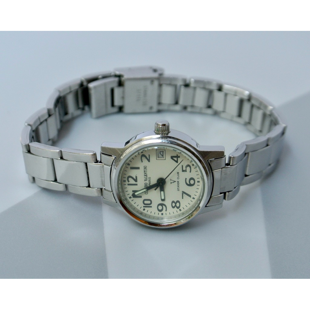 ⌚<8> ĐỒNG HỒ CLAUDIO VALENTINO PARIS - DÒNG SENIOR CLUB (SI NHẬT)