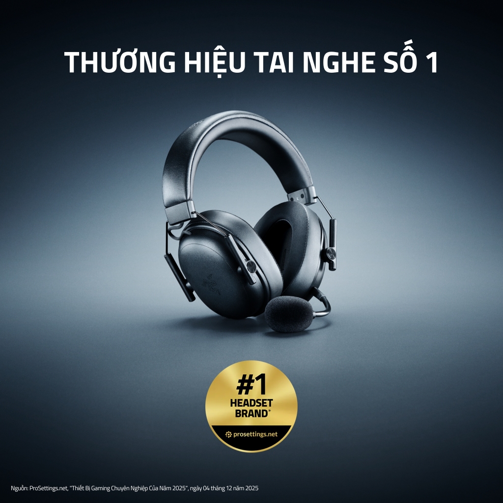 Tai Nghe Razer Gaming BlackShark V3 X HyperSpeed | Không Dây | Driver 50MM GEN-2 | Micro Tháo Rời | Âm Thanh Vòm 7.1 | BigBuy360 - bigbuy360.vn