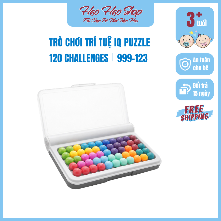 Đồ chơi giúp bé phát triển trí tuệ, tăng tư duy 2 trong 1 – IQ GAMES, mã 999-123