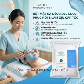 [HÀN QUỐC] ADEL Mask bột dẻo Cool 1kg kiềm dầu giảm sưng làm dịu và tươi mát da với tinh chất bạc hà