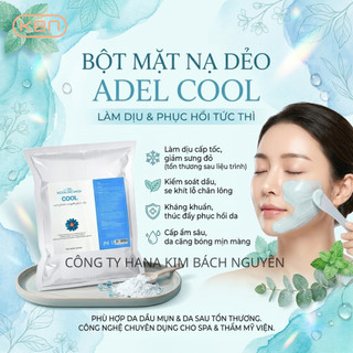 [HÀN QUỐC] ADEL Mask bột dẻo Cool 1kg kiềm dầu giảm sưng làm dịu và tươi mát da với tinh chất bạc hà
