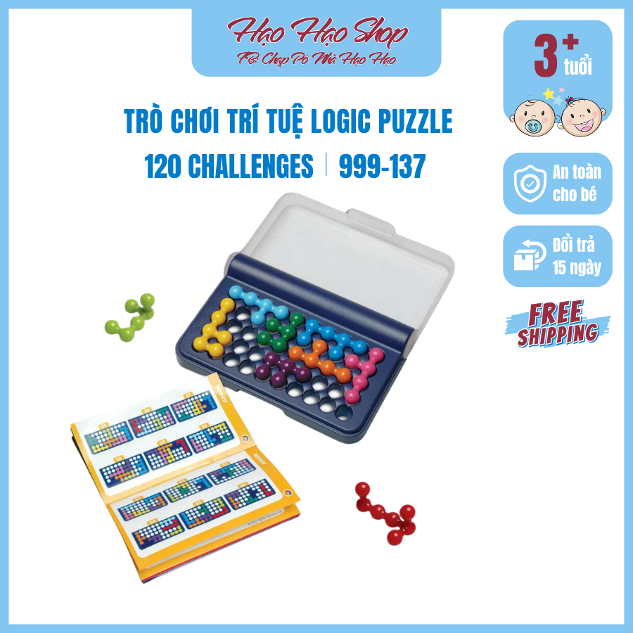 Trò chơi thử thách trí tuệ dạng hình khối 3D – IQ GAMES, mã 999-137