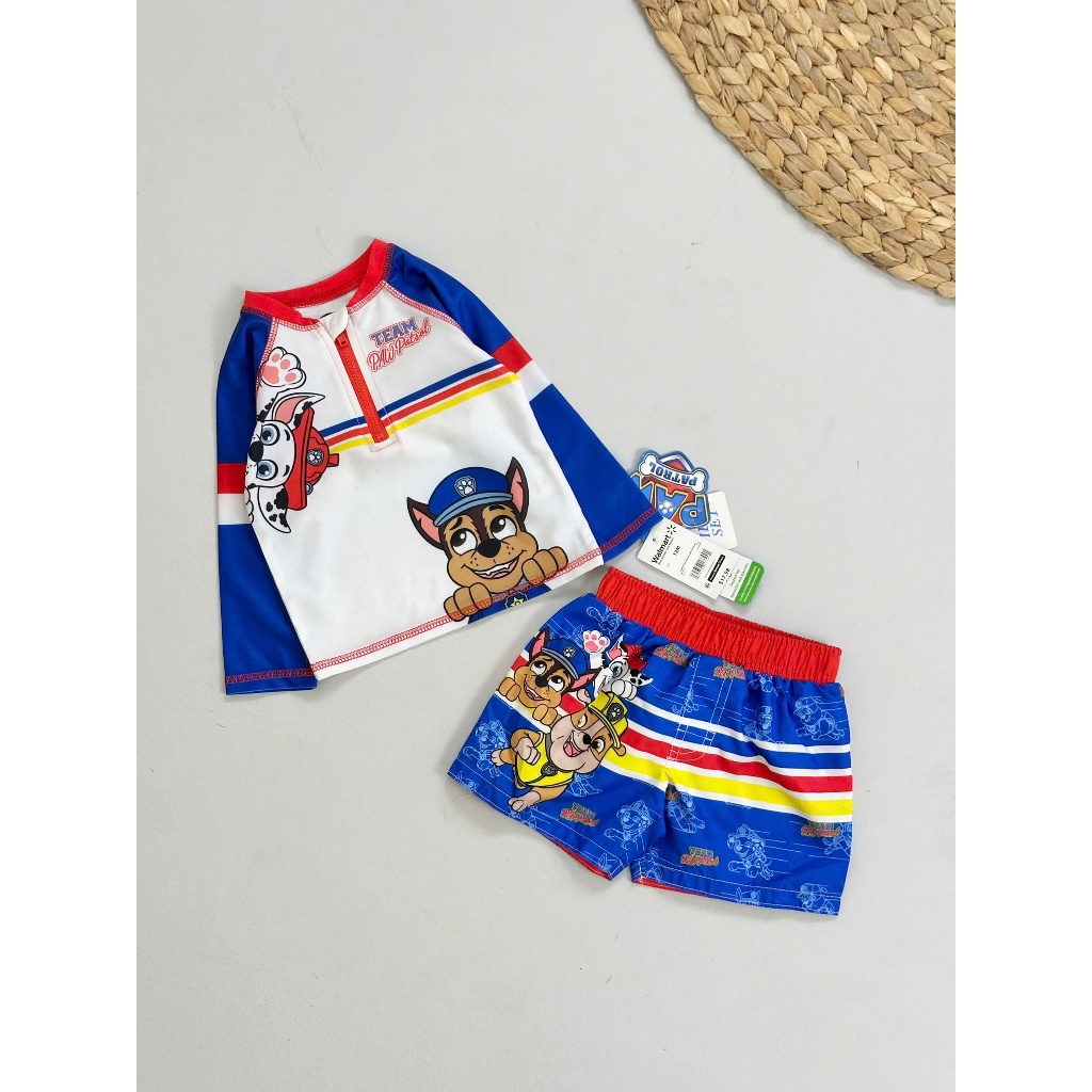 B193 - Bộ bơi dài tay chống nắng sz nhí bé trai