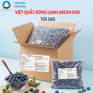 [Hỏa tốc HCM] Việt quất đông lạnh Green One túi 1kg