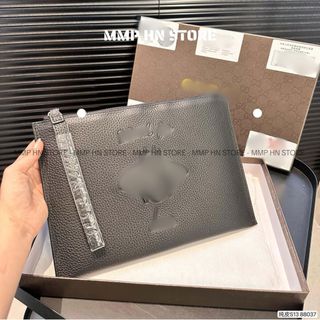 Túi Clutch Cầm Tay Củ Chi Da Bò Thật - MMP HN M58