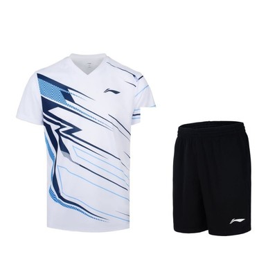 Bộ Quần Áo Pickleball/Cầu Lông/Bóng bàn (2 màu) Thể Thao Nam Li-Ning P-AATW077-2V, -3V