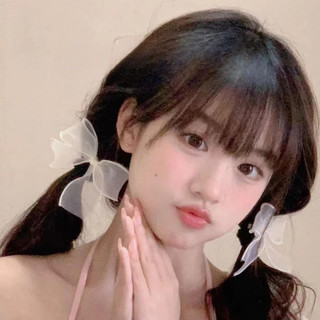 [Peinn] Set Dây Buộc Tóc Nơ Organza Tiệm Thêu Việt Phong Cách Cổ Tích