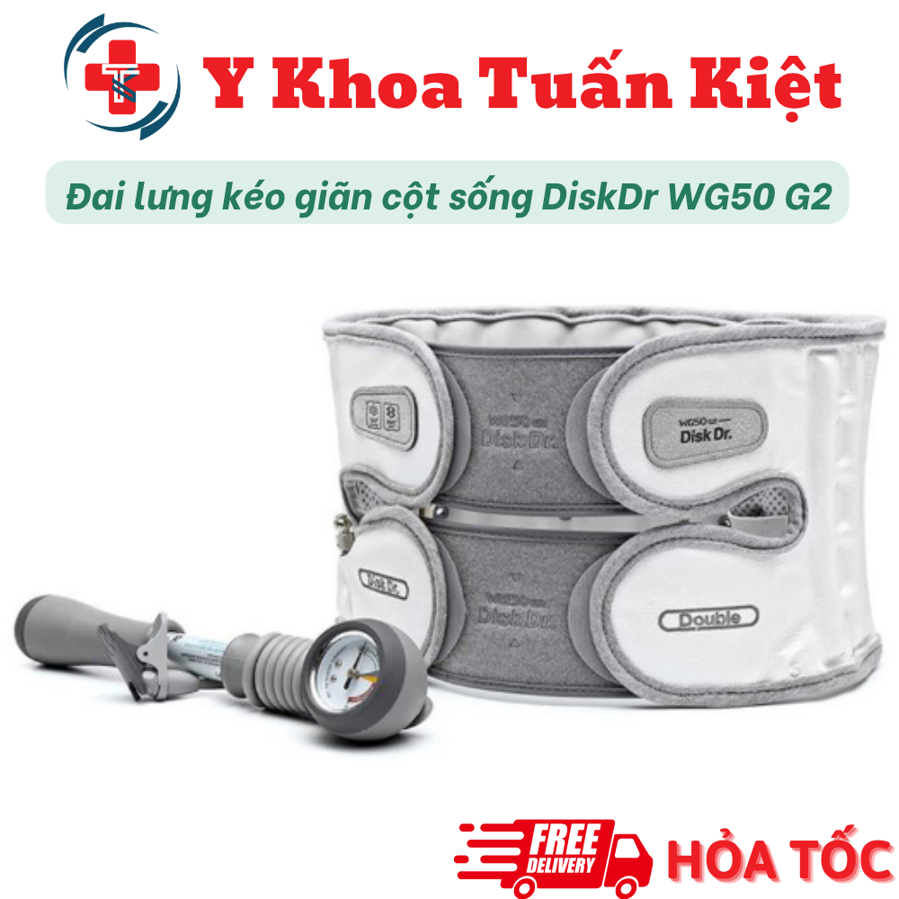 ✅ Đai lưng kéo giãn cột sống DiskDr WG50 G2