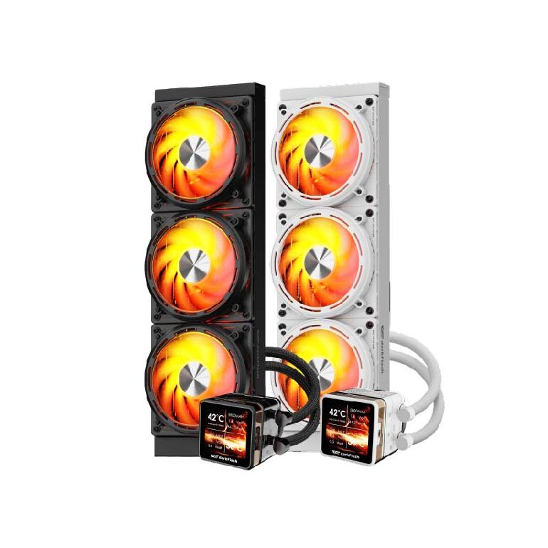 TẢN NHIỆT AIO 360MM DARKFLASH DE360 CÓ LCD DIGITAL
