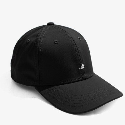 Mũ Lưỡi Trai Nam SIXMEN Basic Logo Thuyền Buồm Nón Kết Đen Trơn