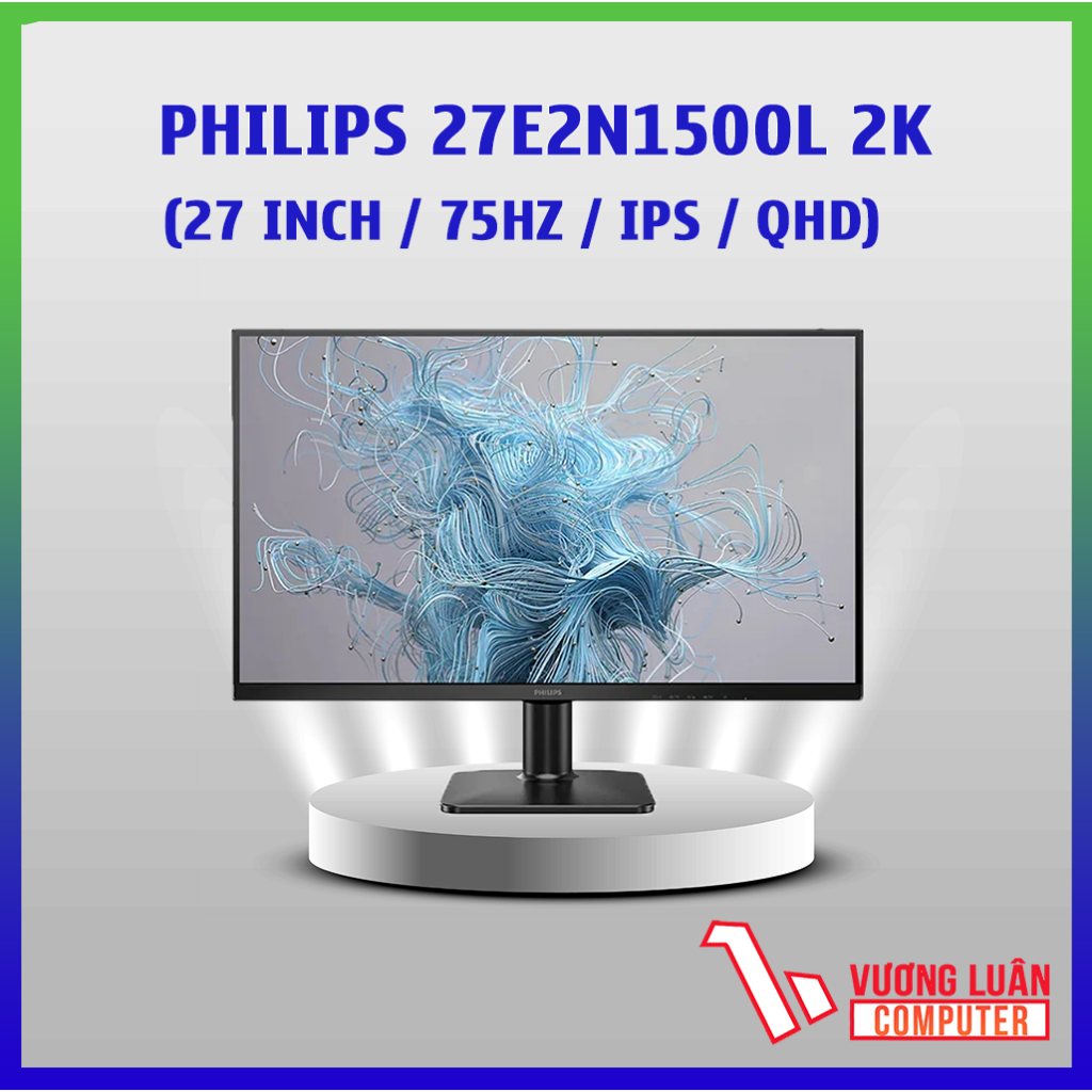 Màn hình Philips 27E2N1500L/71 27 inch (QHD 2k, IPS, 75Hz, 1ms)