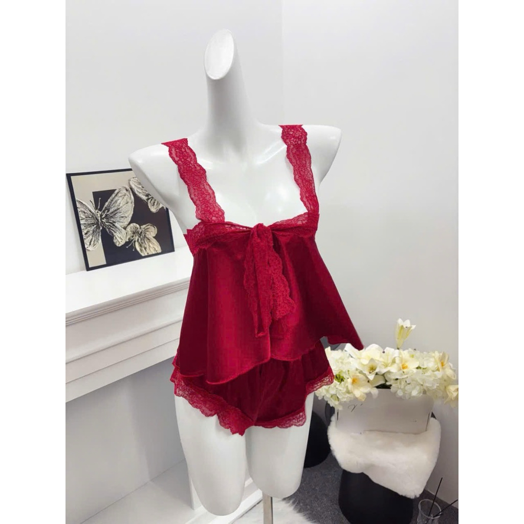 V230 sẵn HCM hoả tốc + che tên.Set ngủ kute,set mặc nhà dễ thương,bộ tuki sleepwear