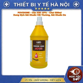 (Chai 500ml) Dung Dịch Cồn Đỏ Sát Khuẩn Povidone Iodine 10%