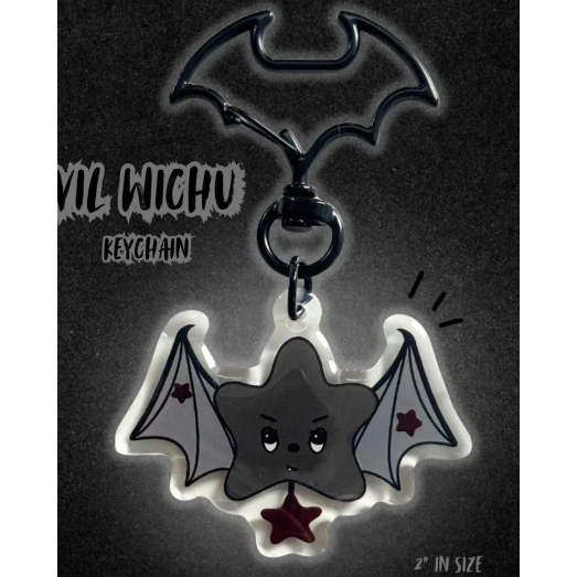NCT WISH Evil Wichu keychain