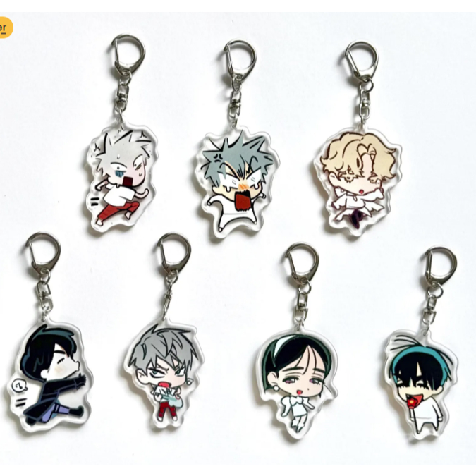Alien Stage Acrylic Keychain, Alien Stage Double Side Acrylic Keychain, Ivan, Luka, Sua, Hyuna, Till