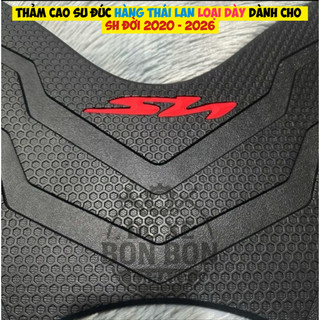 [LOẠI DÀY] Thảm Để Chân Cao Su Đúc Cho SH Đời Từ 2020 - 2026 , Cao Su Dày Hàng Thái Lan Cực Đẹp
