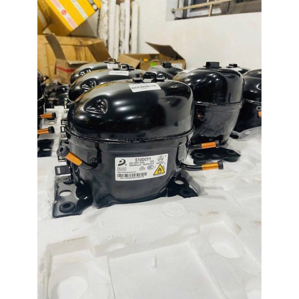 BLOCK TỦ LẠNH, TỦ ĐÔNG MÃ S100CY1 ĐẦY ĐỦ PHỤ KIỆN CHẠY TỦ TỪ 300-400L (MỚI)