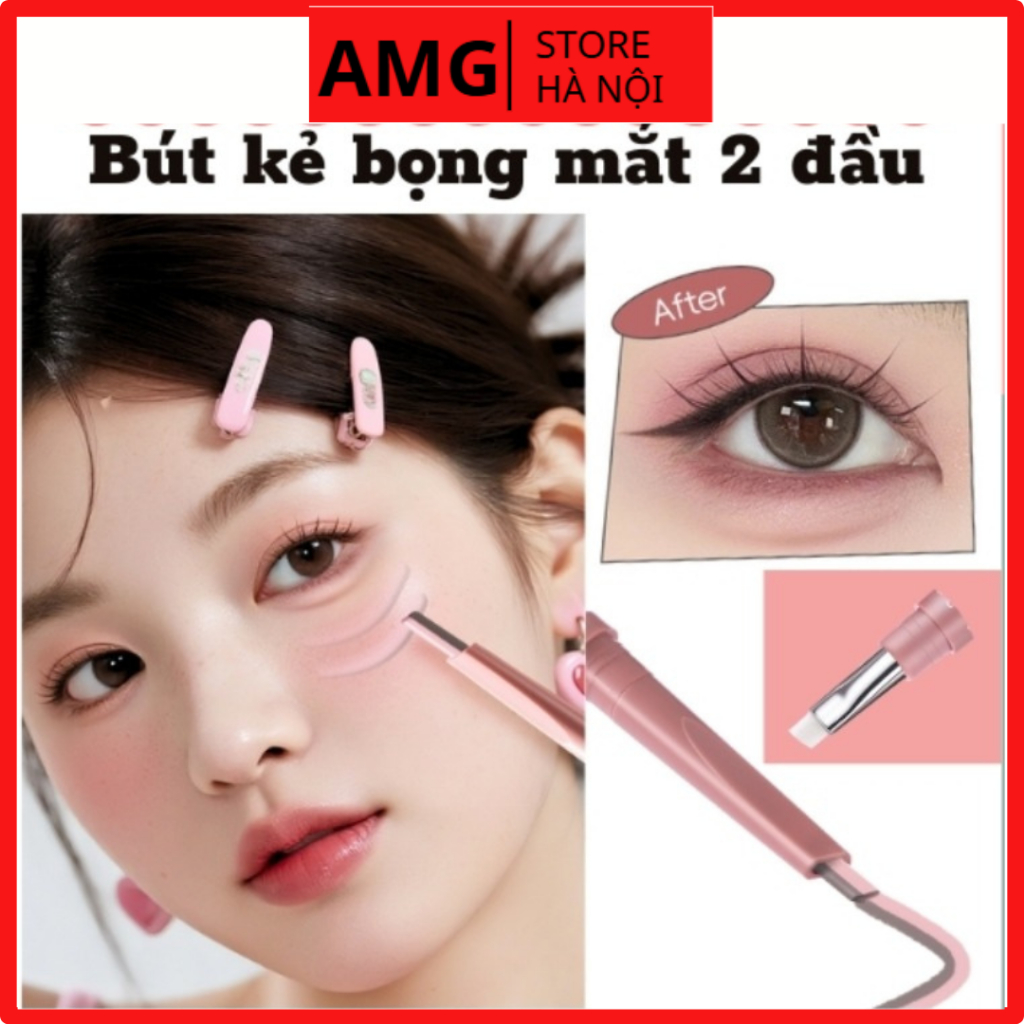 [AMG]Bút kẻ bọng mắt 2 đầu AMG 2 trong 1 làm sáng tạo đường viền mắt dễ sử dụng | BigBuy360 - bigbuy360.vn