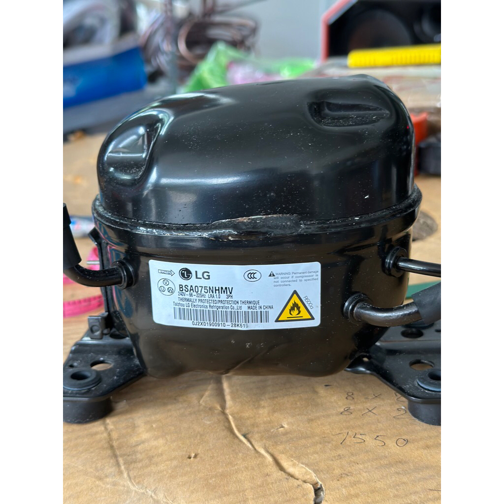 BLOCK MÁY NÉN TỦ LẠNH LG MÃ BSA075NHMV Mới Chuẩn Hãng
