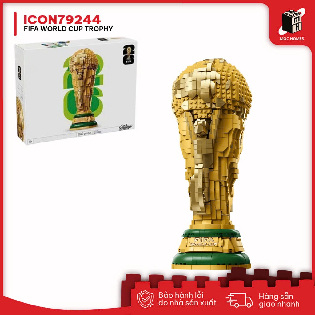 Đồ chơi mô hình lắp ráp cúp world cup 79244