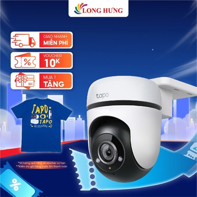 Camera ngoài trời TP-Link Tapo Pan/Tilt Outdoor Home Security Wifi 1080p C500 - Hàng chính hãng