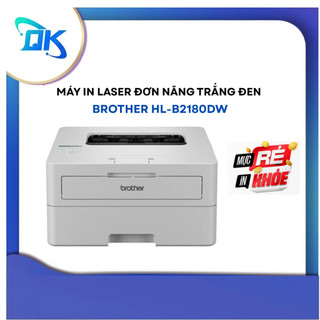 Máy in laser đơn năng trắng đen Brother HL-B2180DW - In 2 mặt tự động, In qua mạng không dây, In qua thiết bị di đông
