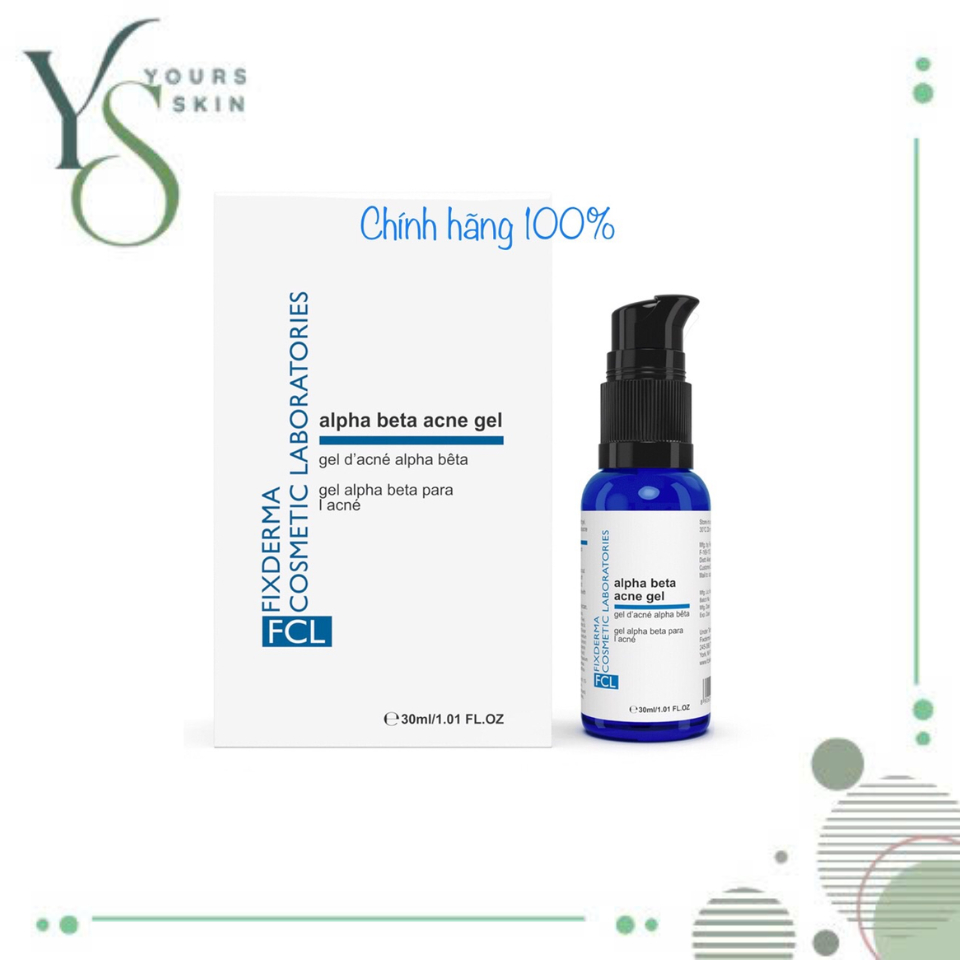 TẨY TẾ BÀO CHẾT, GIẢM MỤN-FCL ALPHA-BETA ACNE GEL