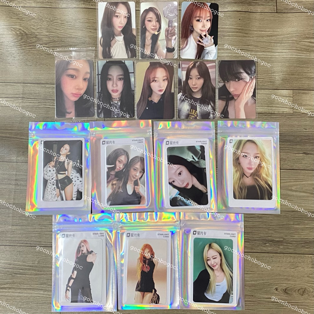 [Giselle] Thẻ ảnh AESPA - Photocard Karina, Winter, Ningning, Giselle chính hãng