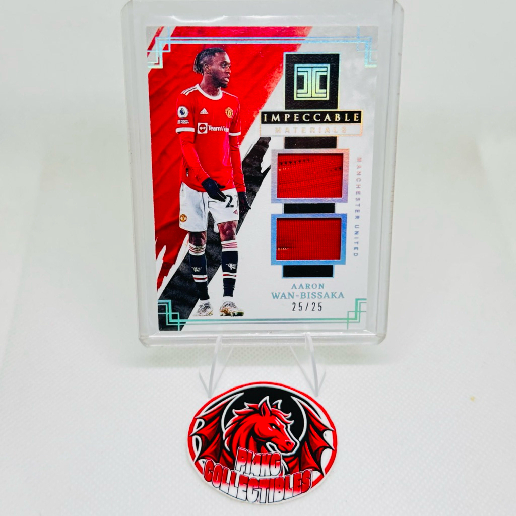 [DOUBLE PATCH /25] Thẻ cầu thủ Wan-Bissaka Impeccable Panini EPL 2021/22 (Tặng thẻ ngẫu nhiên + topl
