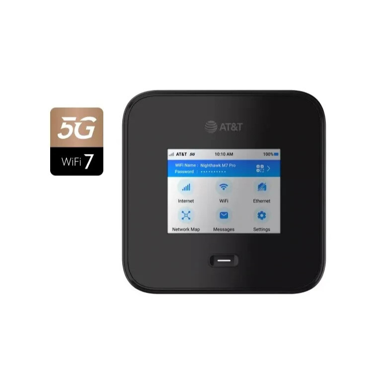 Bộ phát wifi Internet SIM di động NETGEAR Nighthawk M7 Pro Mobile Hotspot 5G mmWave,WiFi 7 for trave