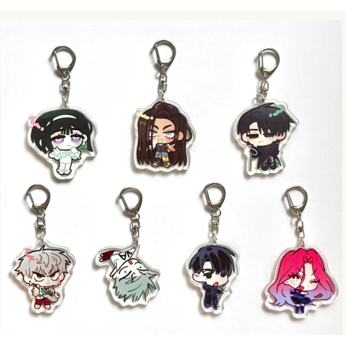 Alien Stage Acrylic Keychain, Alien Stage Double Side Acrylic Keychain, Ivan, Luka, Till, Mizi, Sua,