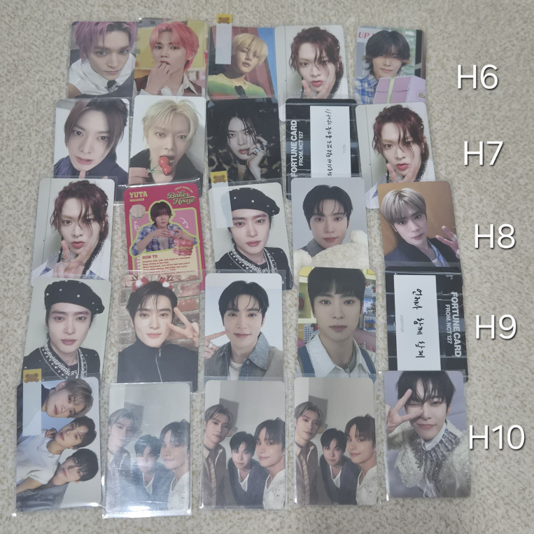 {CẬP NHẬT 6/4} Card ảnh thẻ bo góc YUTA JAEHYUN JOHNNY DOYOUNG NCT 127