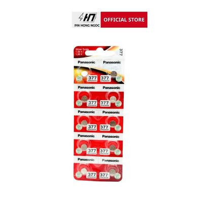 Pin SR626SW, SR621SW ( pin 377, 364 ) Panasonic chính hãng sản xuất tại thụy sỹ