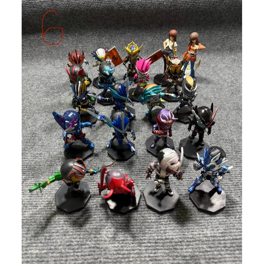 Mô hình Kamen Rider WCF - Kamen Rider Chibi - Deno - Knight - Build - Kiva - Saber - Ghost - Zio