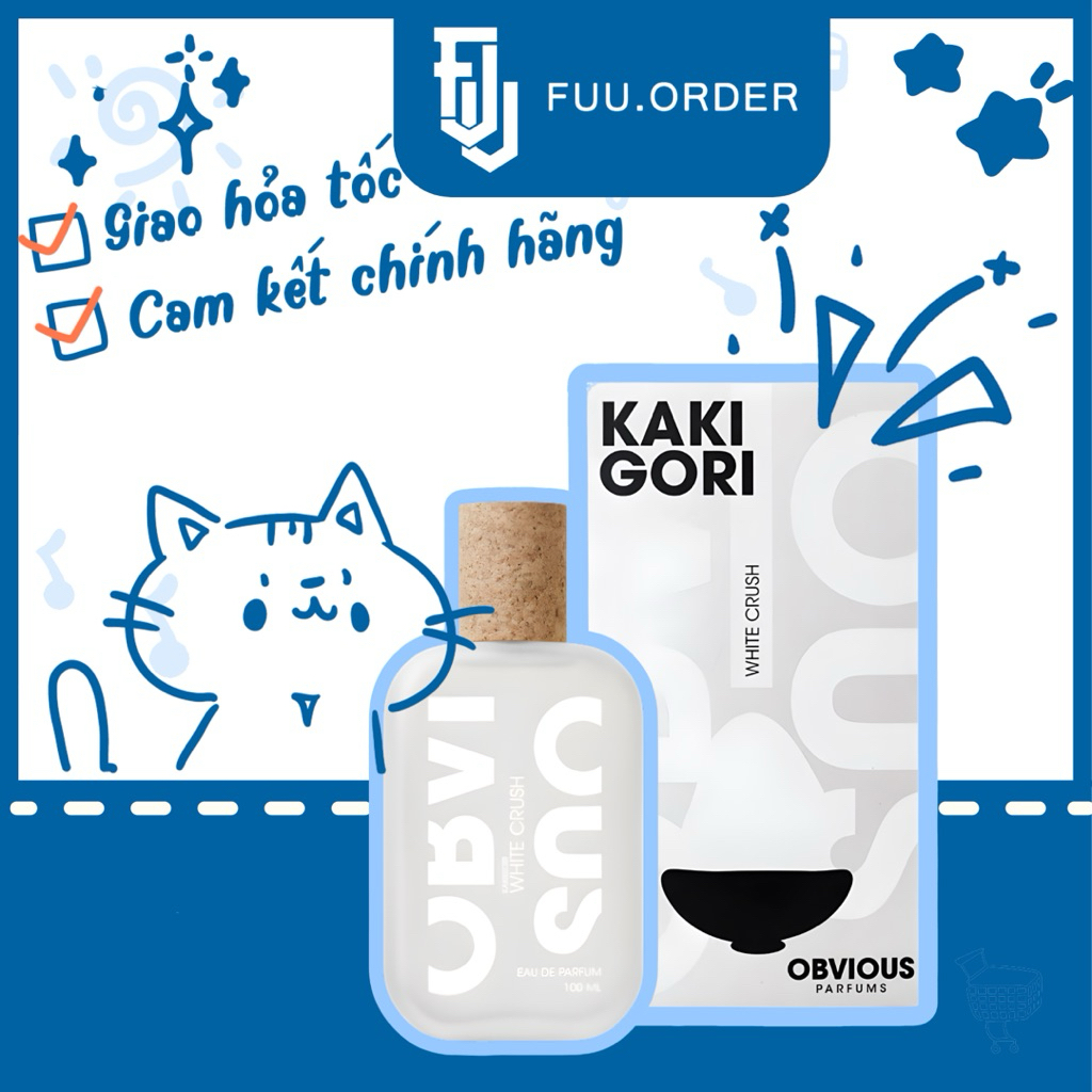Nước hoa OBVIOUS Parfums Kakigori White Crush