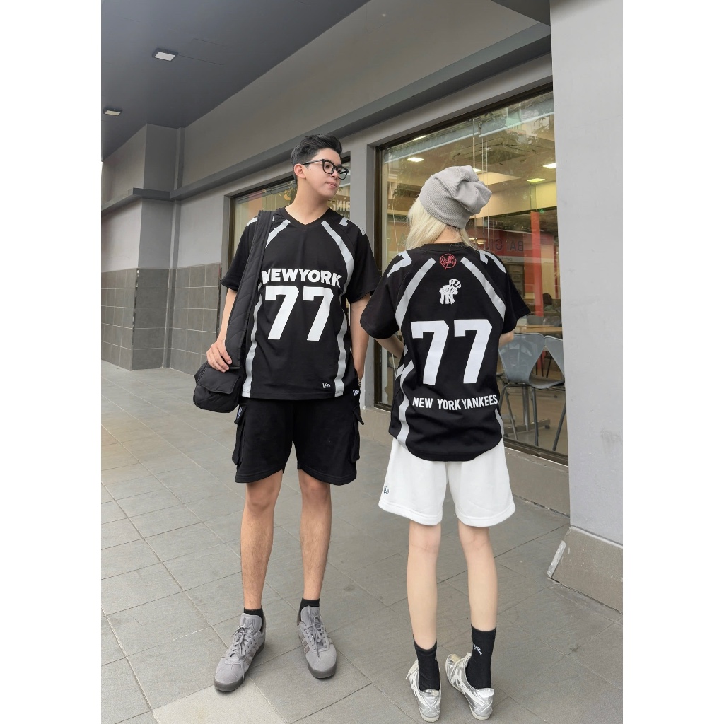 ( Auth ) Áo Thun Jersey New Era x MLB NY New York