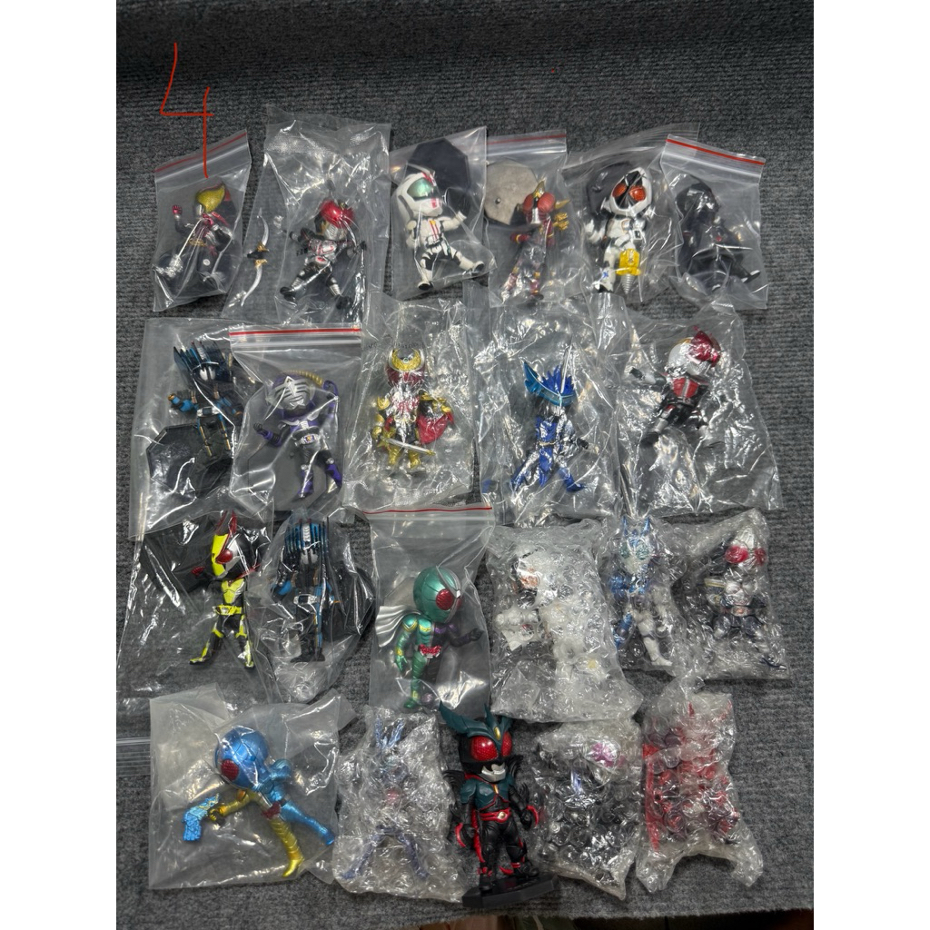 Mô hình WCF Kamen Rider - Kamen Rider Chibi - Kiva - Dien - W - Zero One - Fouze