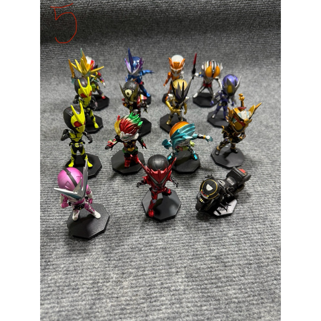 Mô hình Kamen Rider WCF - Mô hình Kamen Rider Chibi - Zero One - Saber- Ozu